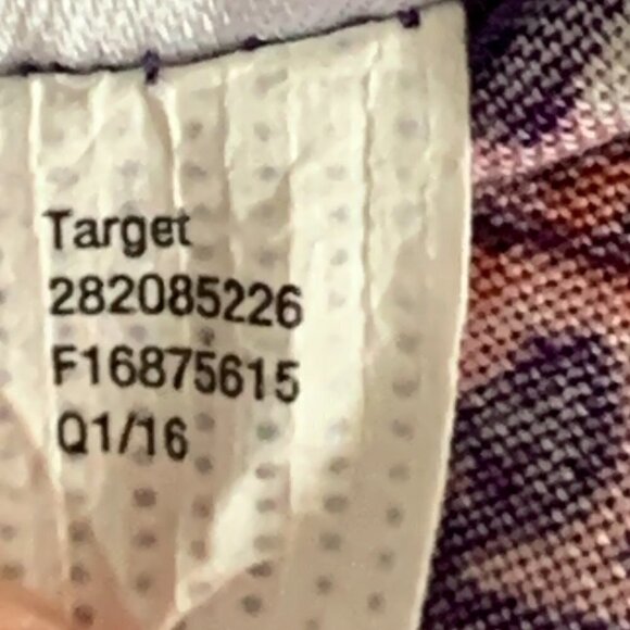 Xhilaration Wrap-V-Neck Sun Dress BOHO Batik Colorful XXL Purple #133J - Picture 9 of 9